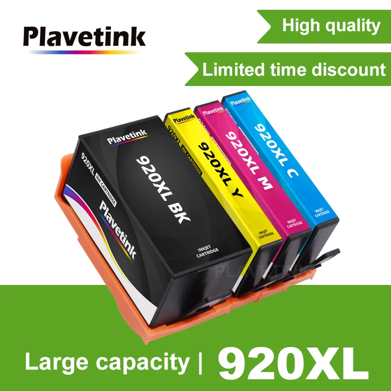 Для принтера HP Officejet 6000 6500 Wireless 6500A 7000 7500 7500A чернильные картриджи для 920 XL с