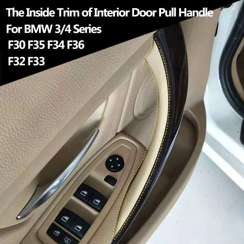 

Upgraded Interior Car Asseccories Door Handle Inside Cover Trim For BMW 3 4 Series F30 F80 F31 F32 F33 F34 F35 F36 2013-2018
