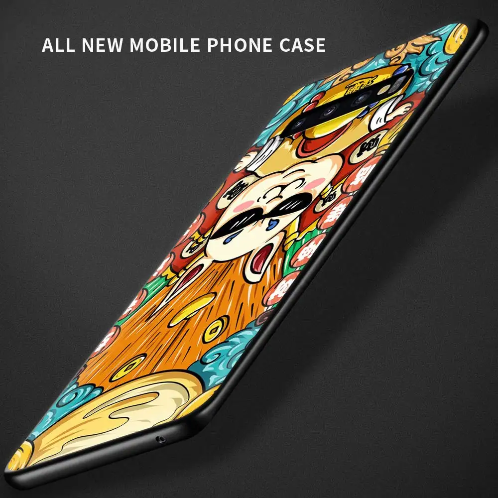 

Soft Case for Samsung Galaxy Note 20 Ultra 5G 8 9 10 Note 10 Plus Lite Phone Shockproof Shell Coque Drawings Of Animals