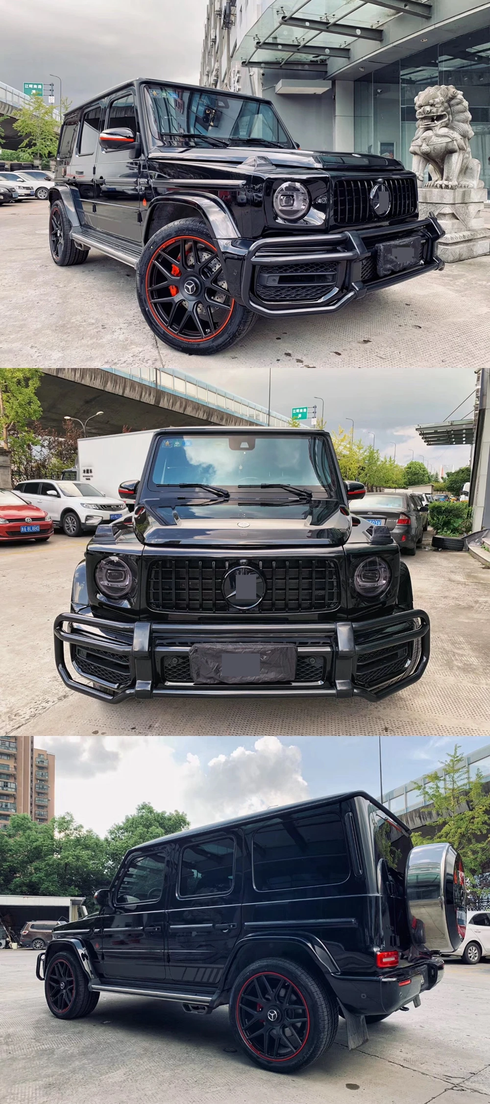 G CLASS W464 G63 Решетка переднего бампера для g wagon 2019y обвес g500 g550 g350 до G63 крышка фары g63 крыло