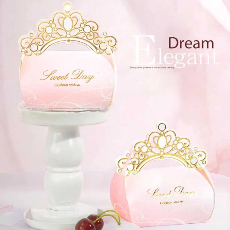 

Candy box 20pcs/lot Bronzing design Candy box gift bag box Wedding candy box creative wedding Party Supplies candy box