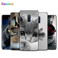 british shorthair cat silicone cover for samsung a9s a8s a6s a9 a8 a7 a6 a5 a3 plus star 2018 2017 2016 soft phone case