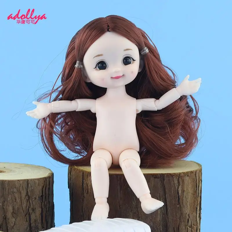 Бескорпусная кукла Adollya с 13 подвижными суставами кавайная 1/12 BJD маленькими