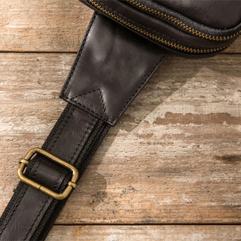 Сумка AETOO мужская из натуральной кожи саквояж на плечо дорожный мессенджер через