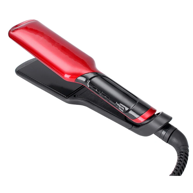 Профессиональный Выпрямитель для волос Горячая расческа паровой выпрямитель