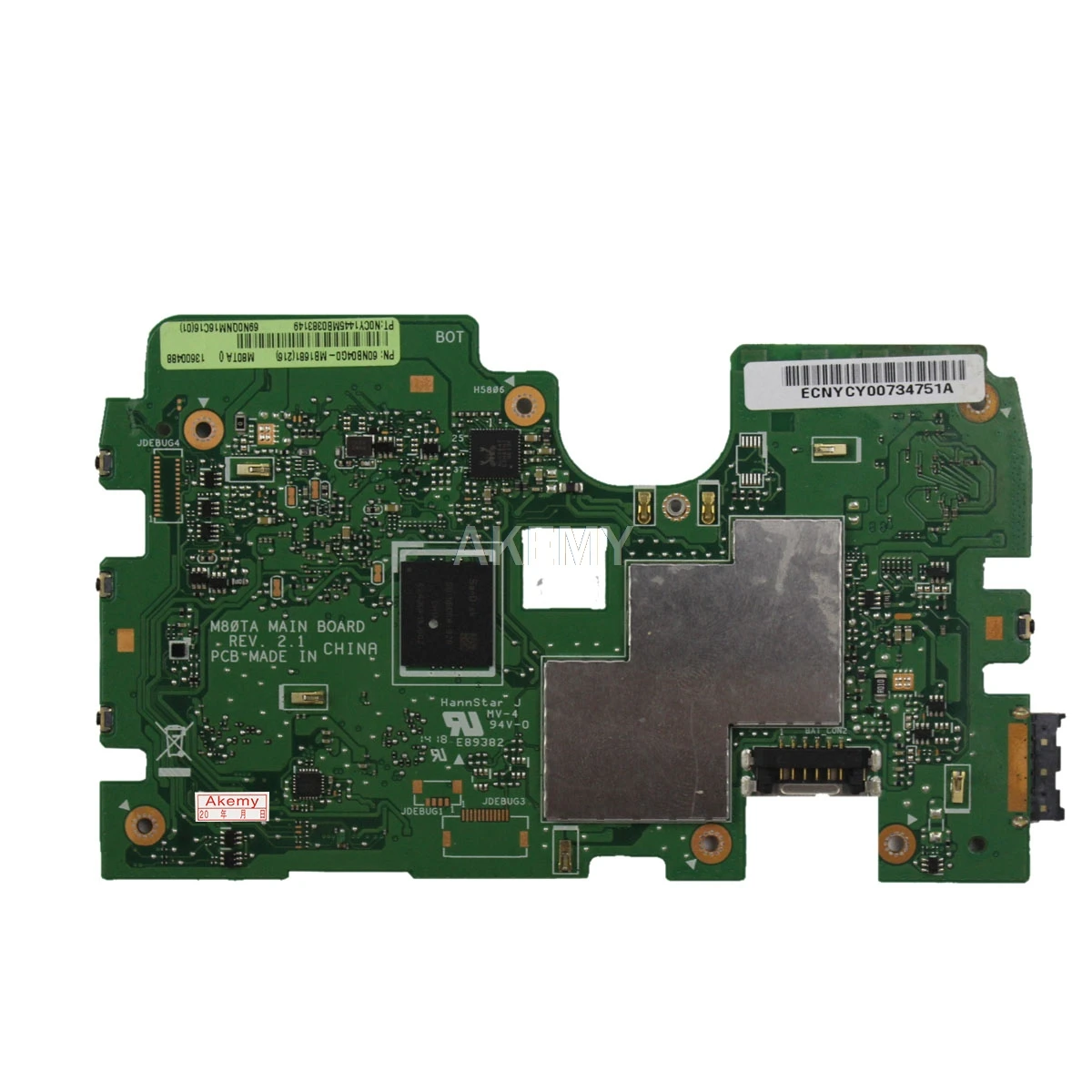 

original For Asus VivoTab Note 8 M80TA motherboard main board test well free shipping 32GB SSD 64GB SSD