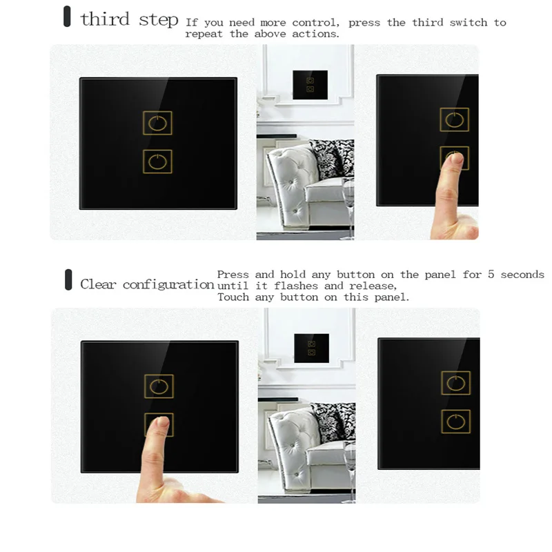 Умный Беспроводной Выключатель KEKA с дистанционным управлением переключатель