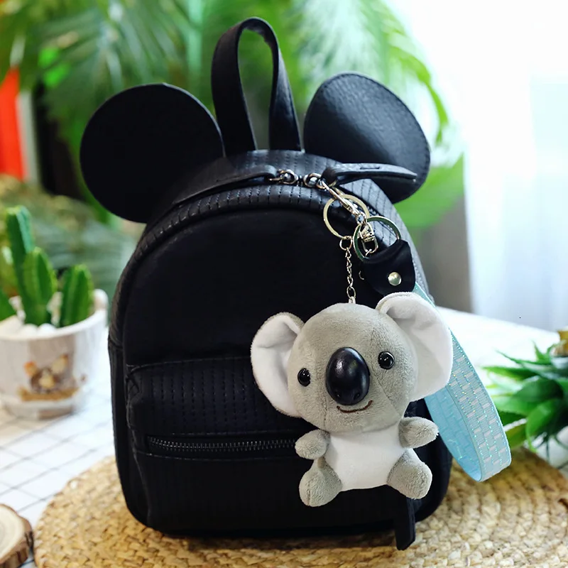 Kawaii Мини коала плюшевые игрушки куклы мягкие животные пушистые милые коала плюшевые Приключения коала кукла подарок на день рождения брелок подвеска