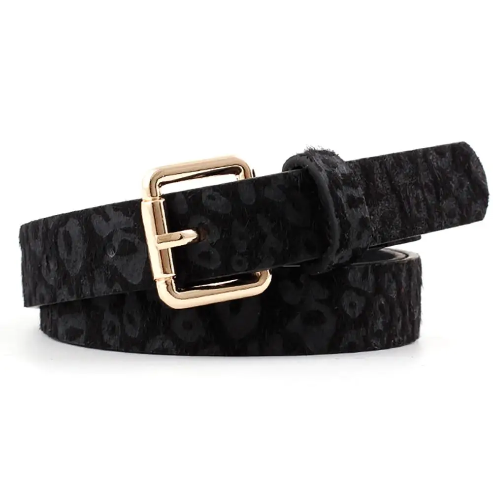 Пояс с леопардовым принтом женский модный пояс декоративный ремень из конского
