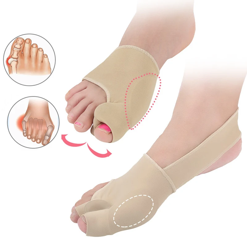 1 пара ортопедический Bunion корректор для педикюра носок силиконовый вальгусной