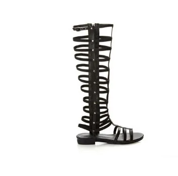 

women's boots long elastic over-knee color