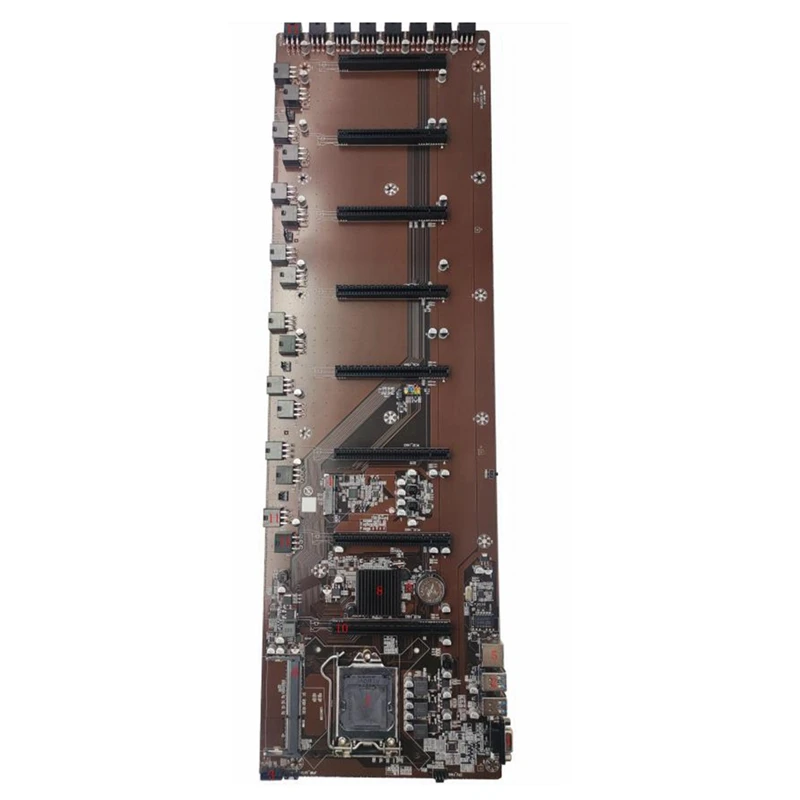 Материнская плата для майнинга BTC B85 DDR3 LGA 1150 8 PCIE 16X слот графической карты 65 мм