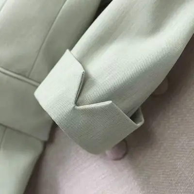 

Thin Casual Temperament Women Blazers Fashion Business Suits Uniform 2020 Office Ladies Autumn Blazer Set