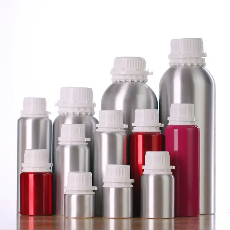

New Aluminium Pure Dew Bottle Perfume Portable Empty Container Travel Essential Oil Bottle Anti-Theft Cap Cosmetic Sub-Bottling