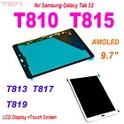 ЖК-дисплей 9,7 дюйма AAA + для Samsung Galaxy Tab S2, T810, T813, T815, T817, T819, ЖК-дисплей с сенсорным экраном и дигитайзером в сборе для T810, T815, ЖК-дисплей