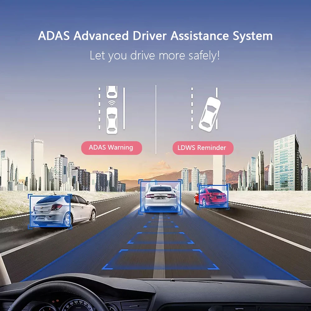 Автомобильный видеорегистратор Leekooluu камера для Android радио USB цифровой ADAS