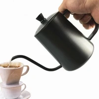stainless steel stainless steel espresso coffee pitcher coffee pot with lid anti scalding handle milk frothing jug kitchen tool