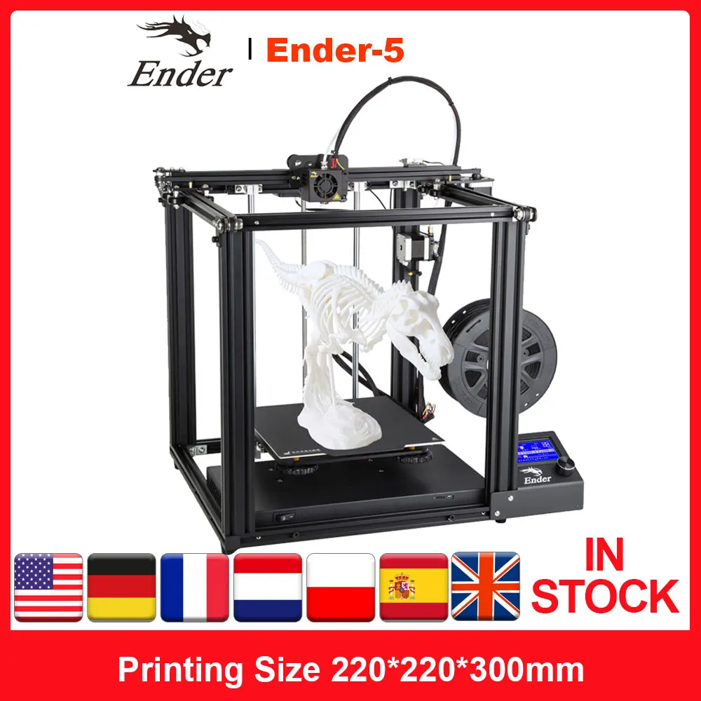 3D принтер Creality Ender 5 набор сделай сам макс. 180 мм/секция алюминиевый профиль