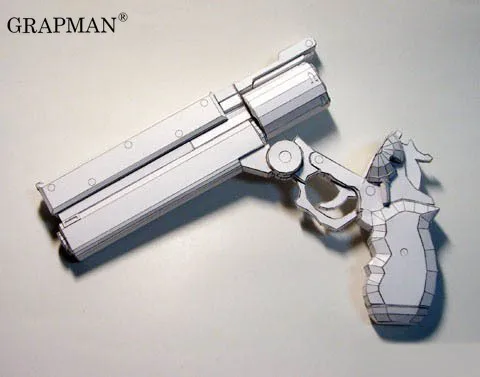 Paper Model High Definition Drawings Firearms White Left Wheel | Игрушки и хобби