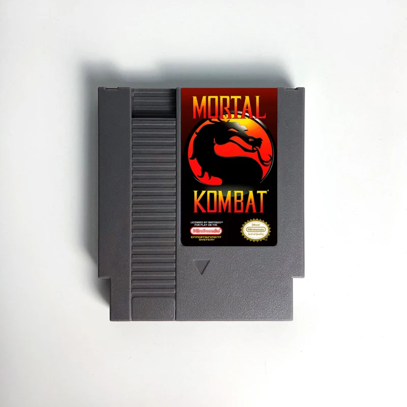 

Mortal Kombat 1 2 3 4 or Mortal Kombat Trilogy or Mortal Kombat V1996 Turbo 30 Peoples Game Cartridge For NES Console 72 Pins