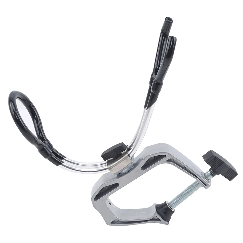 

Fishing Support Rod Holder Bracket Yacht Kayaking Yacht Fishing Tackle Tool 360 Degrees Rotatable Rod Holder with Screws Boat