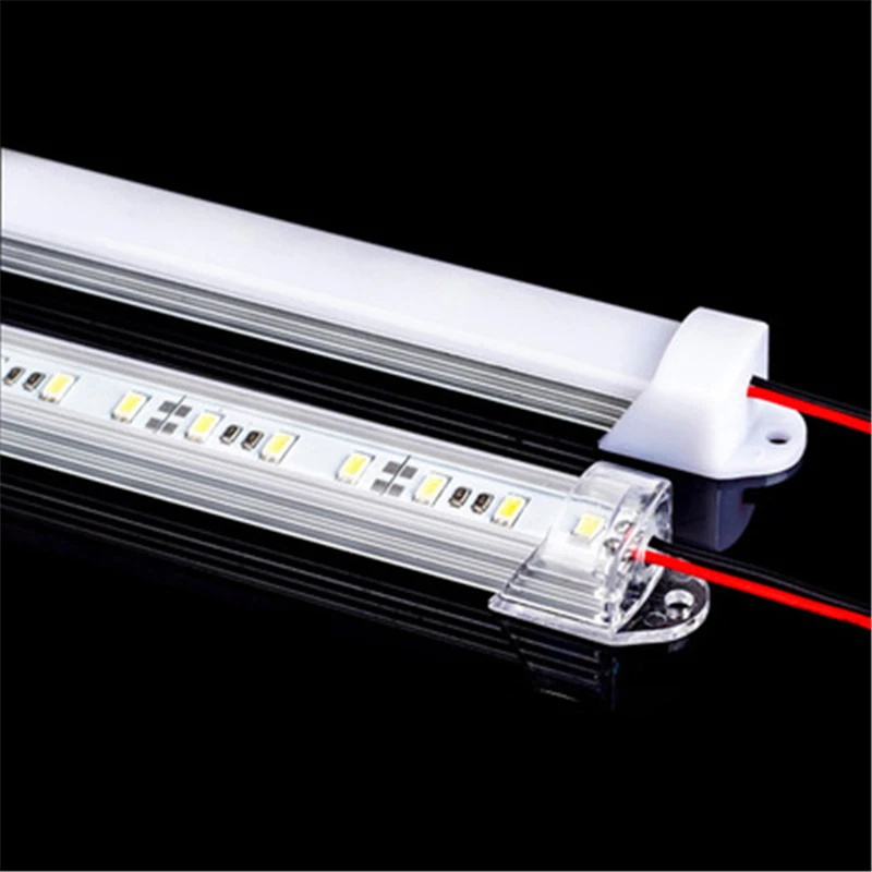 10 шт. светодиодный бар 50 см/36 s DC12V 5630/7020 жесткий полосы см трубки с U алюминиевый