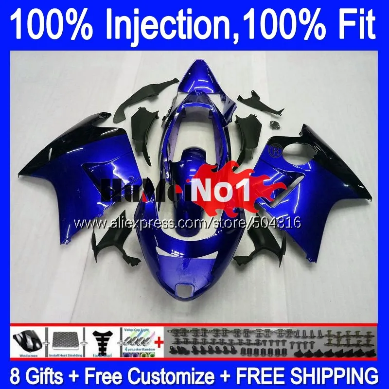 

Blackbird для HONDA CBR 1100 XX CBR1100XX 92MC.16 CBR1100XX 1996 1997 1998 1999 2000 2001 96 97 98 99 00 01 обтекатель синий черный