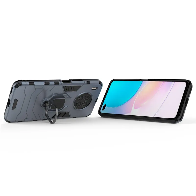 Funda para Huawei Honor 7C, AUM-L41 10X Lite 8X Max, soporte de anillo, funda de tel&eacute;fono para Honor 7C, versi&oacute;n rusa, 5,7 pulgadas-5