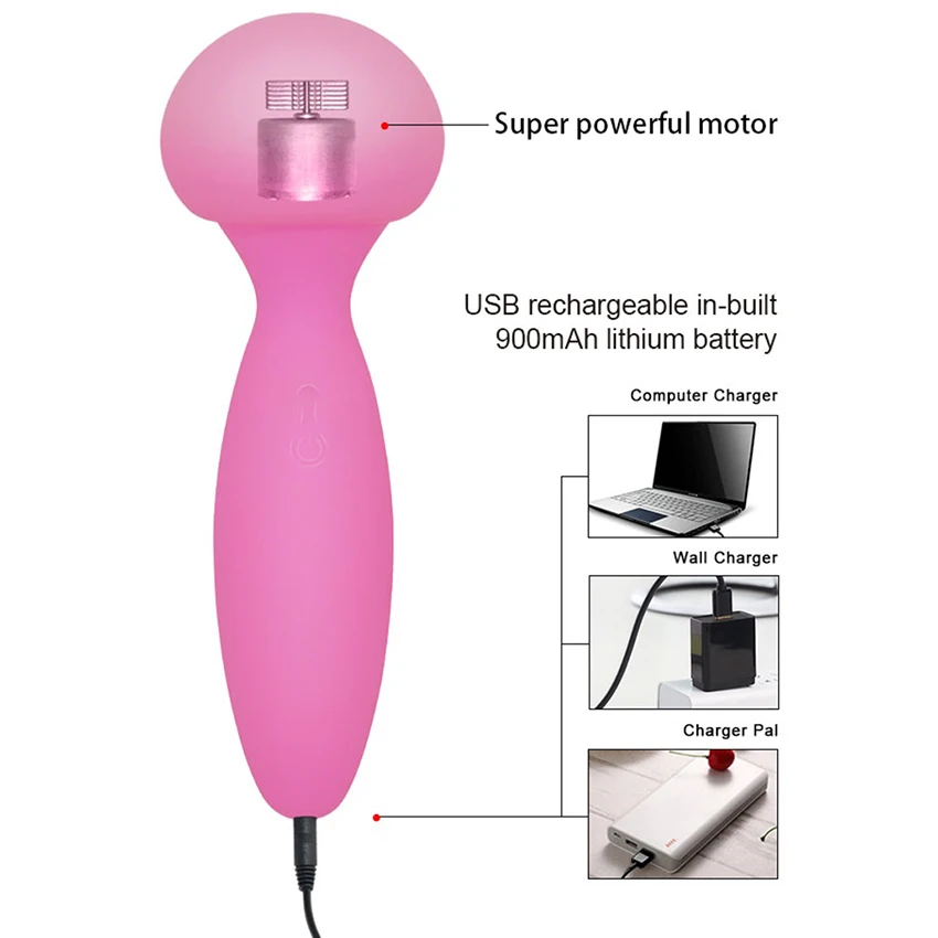 OTOUCH женский гриб мощный AV Волшебная палочка массажер G точка клитора стимулятор