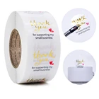 500 шт.рулон, прозрачные наклейки для украшения