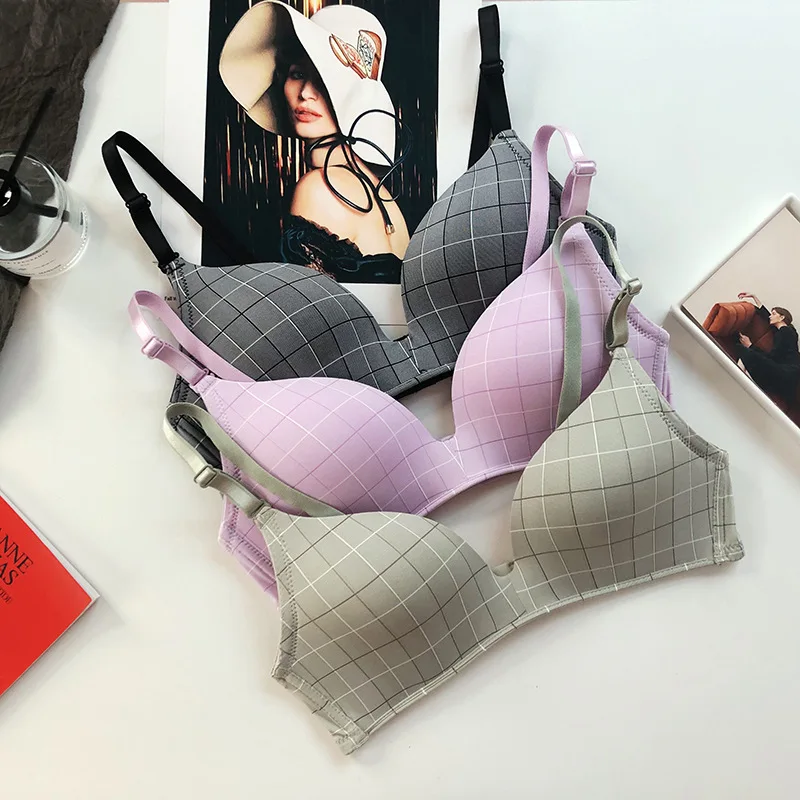 Новинка женские модные черные фиолетовые розовые бюстгальтеры Roseheart без
