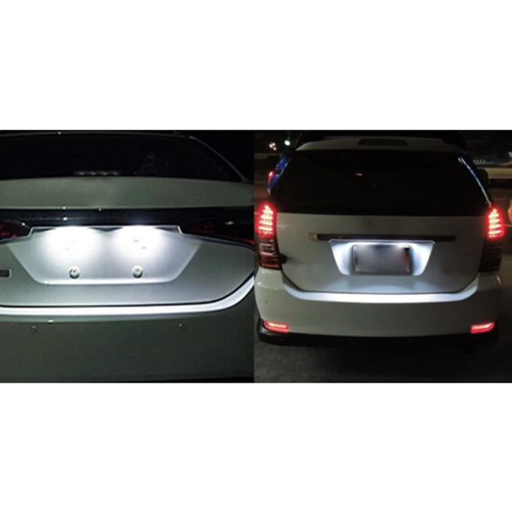 18LED светильник номерного знака Лампа белый 6000K для Toyota Camry Prius Verso | Автомобили и