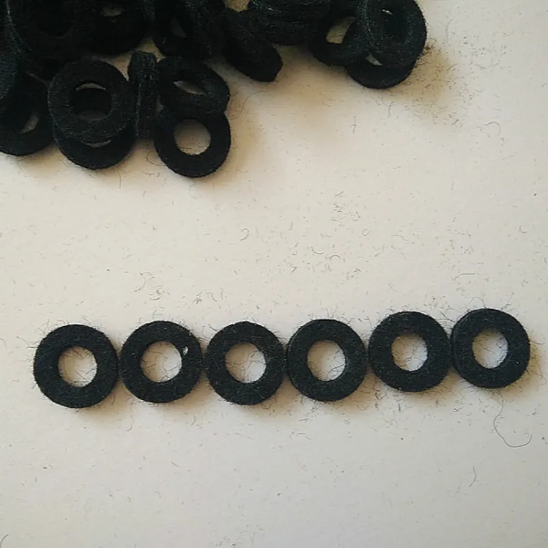 180 шт. аксессуары для труб запчасти ремонта черная шерстяная войлочная