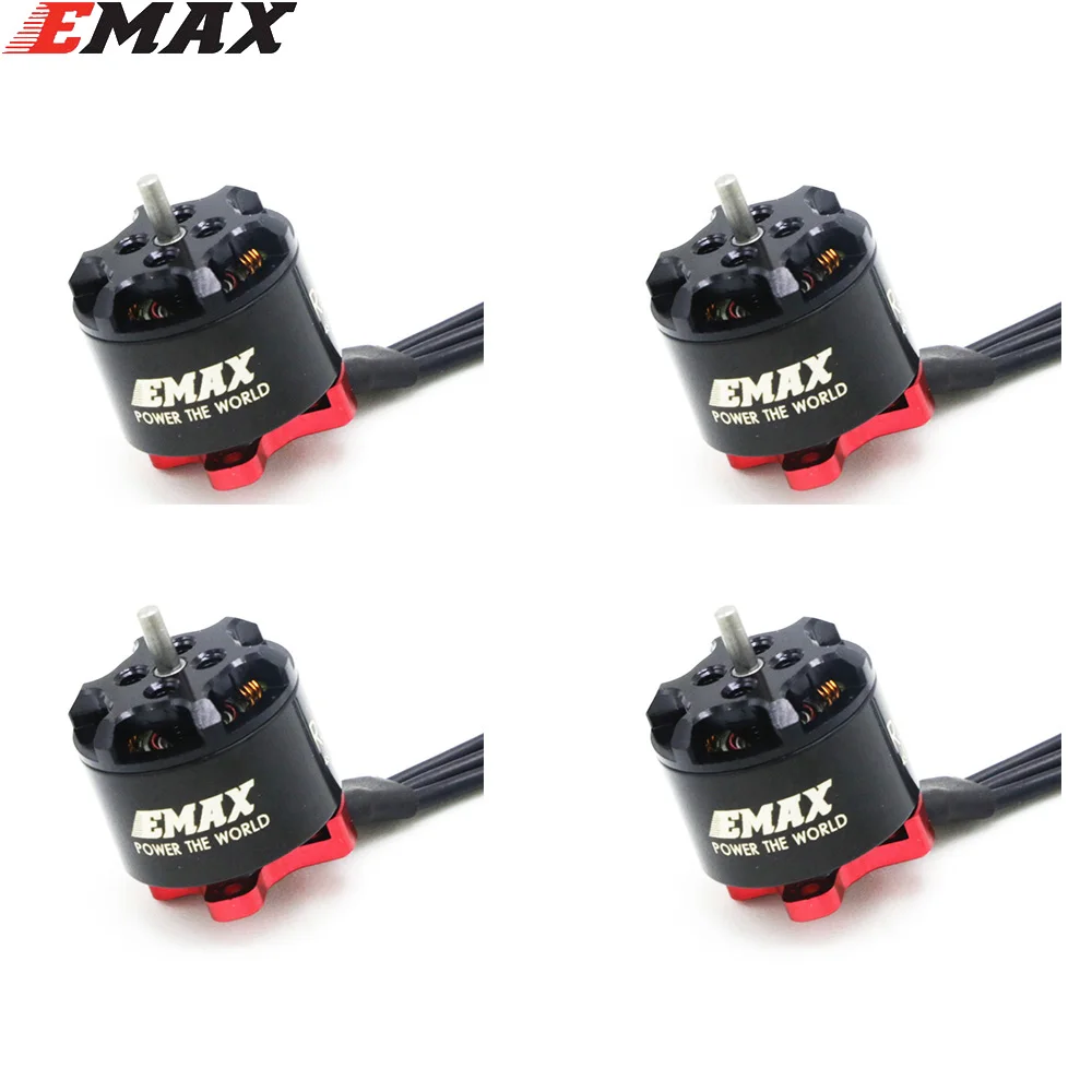 4 шт. оригинальный EMAX RS1106 II 4500KV 6000KV 7500KV миниатюрный бесщёточный электродвигатель