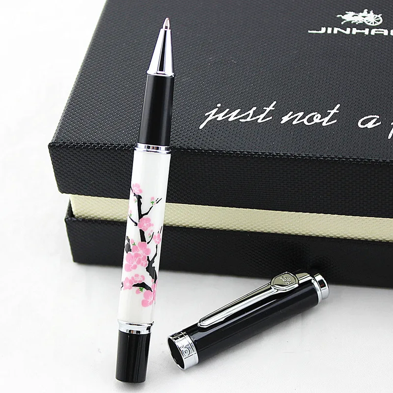 JINHAO 8802 Роскошная металлическая керамическая Шариковая ручка jinhao деловые канеты