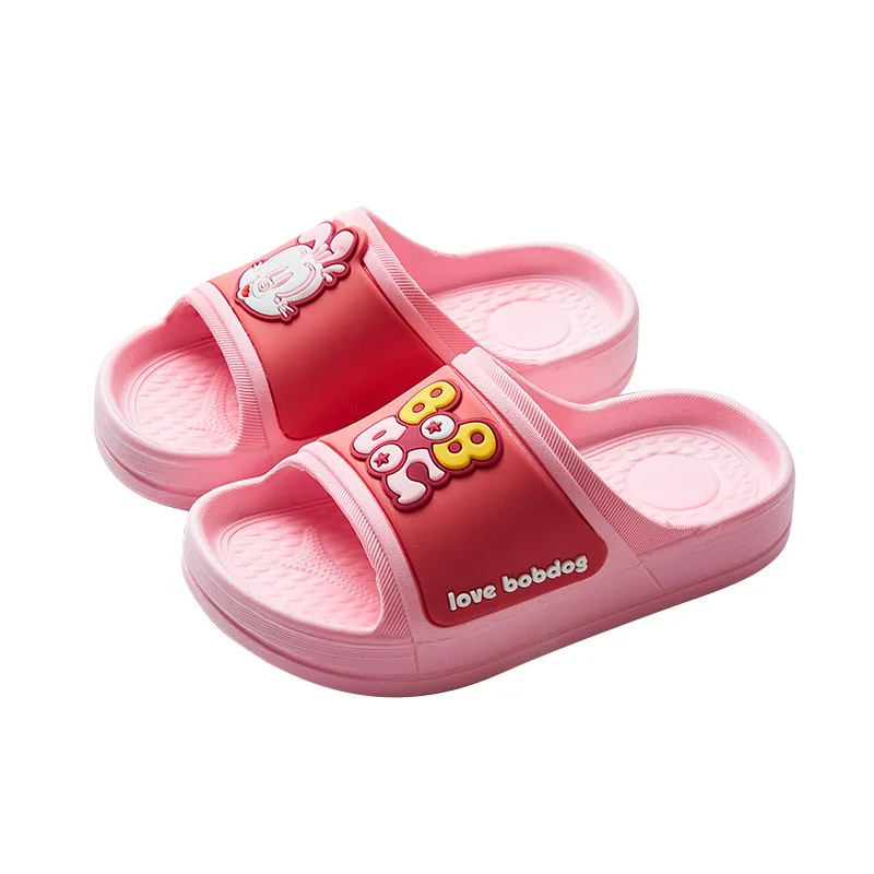 

Children's Slippers Cute Cartoonn Children's Home Bathroom Non-slip Bathroom Bath Soft Bottom Slippers Boys and Girls Slippers