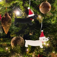 widget decor christmas style non woven fabric exquisite visual effect pendant decor hanging widget hanging pendant