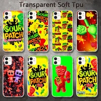 cute candy sour patch kids phone cases for iphone 8 7 6 6s plus x 5s se 2020 xr 11 pro xs max 12 12mini