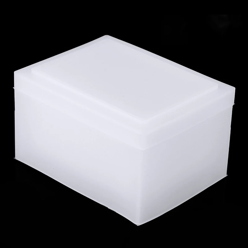 Коробка для хранения салфеток Прозрачная силиконовая форма высушенный цветок