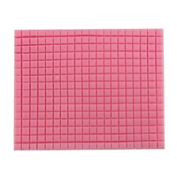 diy fondant silicone mold handmade cookies small checkered woven pattern fondant cake silicone mold chocolate
