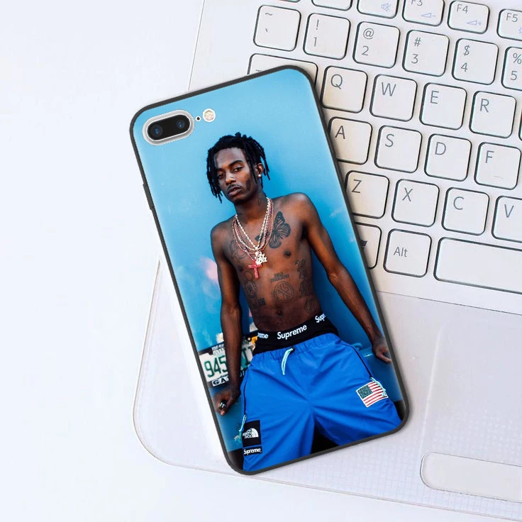 Rapper singer Playboi Carti Black Soft silicone TPU Phone Cases For iPhone X 5s 5 SE 6s 6 7 8 Plus XS Max XR Coque Back Cover