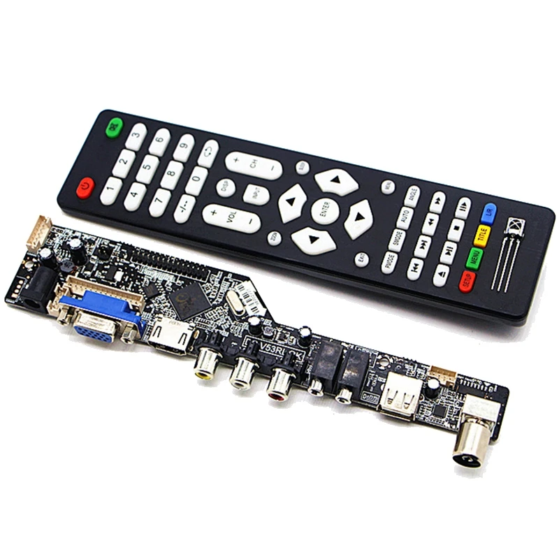 ТВ + Hdmi Vga Av Usb o драйвер платы ЖК дисплея 15 4 дюймов Lp154W01 B154Ew08 B154Ew01 Lp154Wx4 1280X800 lcd плата