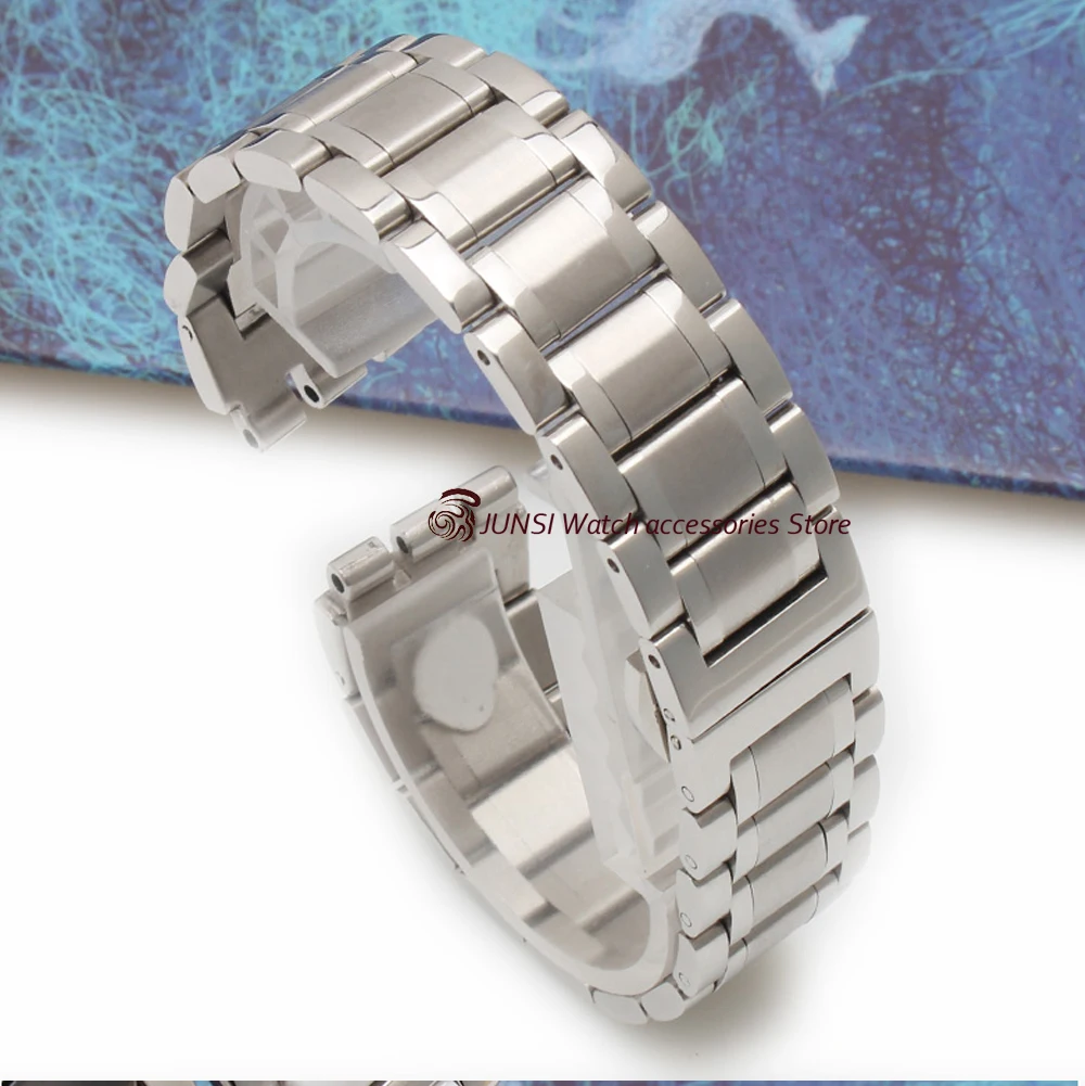 Металлический ремешок для часов Swatch YGS716 YAS100 YVS441G/YAS112G браслет из нержавеющей стали+ керамический ремешок для часов 17 мм для женщин