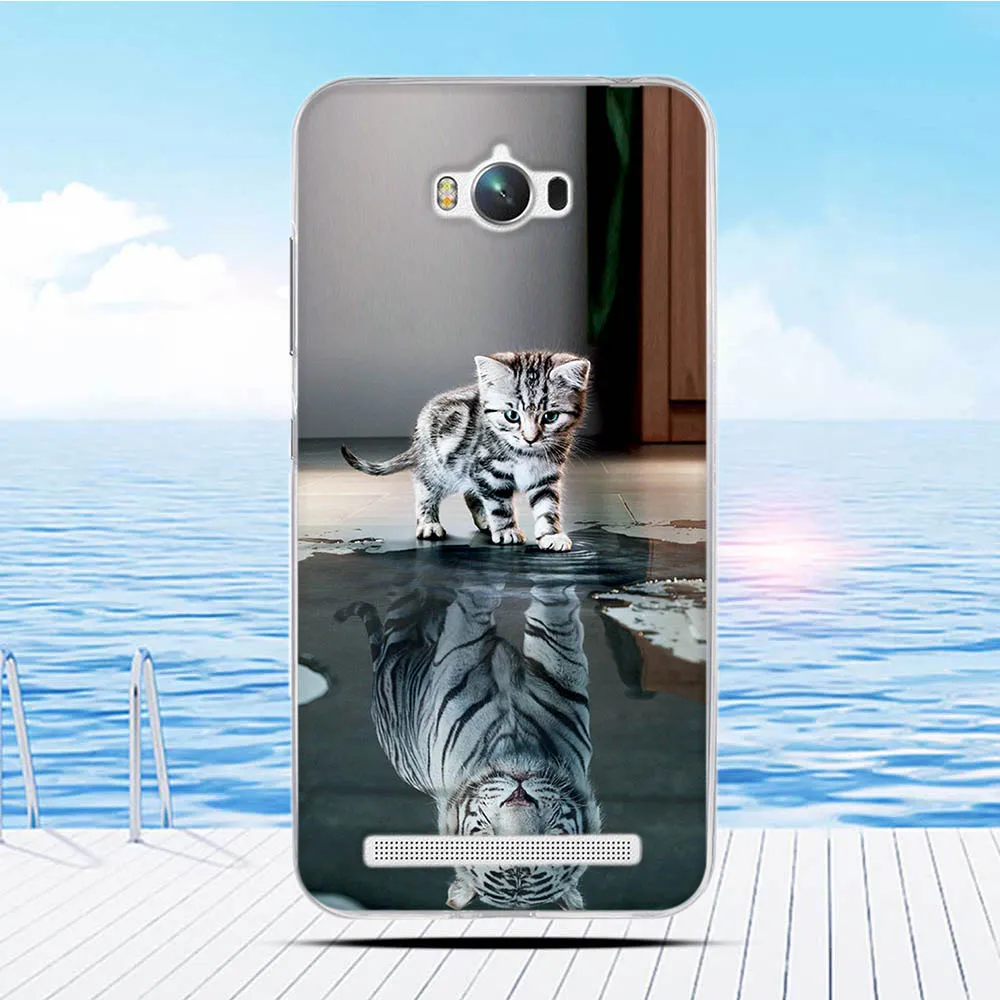 Чехол для Asus ZenFone Max ZC550KL 5 дюйма мультяшный 3D рельефный рисунок задняя крышка из
