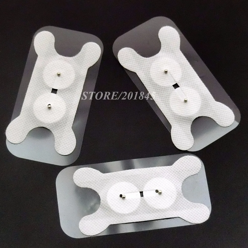 10 пар в комплекте Электродные подушечки горло расстройство Тесты без из