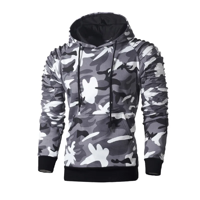 Худи мужское камуфляжное на осень/зиму | Мужская одежда