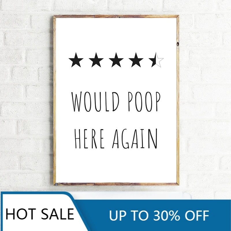 Забавная Настенная картина в ванную комнату постеры на холсте с рисунком