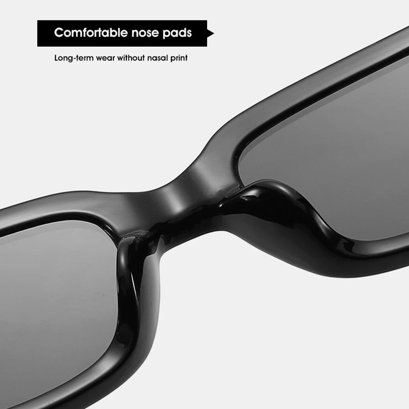 

Women's Sunglasses European and American Square Sunglasses Fashionable Wild Square Glasses 3 Pairs