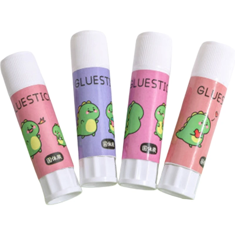 

Cartoon Solid Glue Stick Strong Adhesives for student Stationery School Supplies J2HC