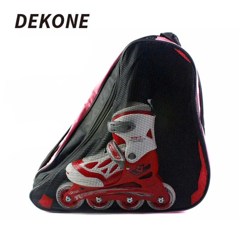 Украшения для коньков сумки переноски высококачественные красные синие катания